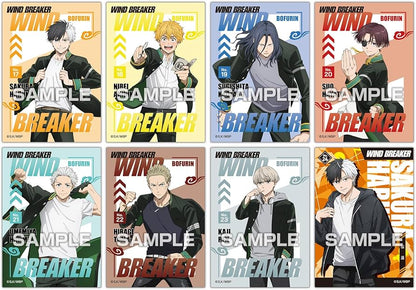 Wind Breaker Clear Card Collection Gum (Random Card)