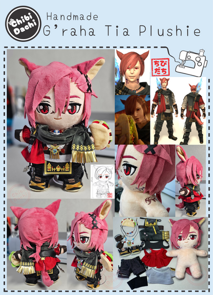 G'raha Tia - Standard 25cm Chibi Dachi plush