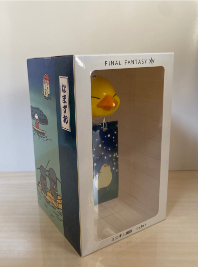 Final Fantasy XIV-Fat Chocobo Minion Wind Bell/ Charm-  Figure Taito Japan